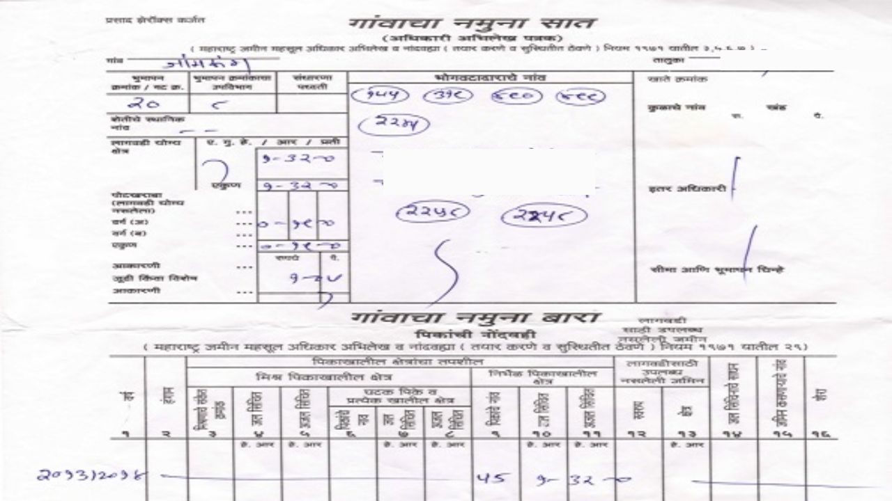 Land record